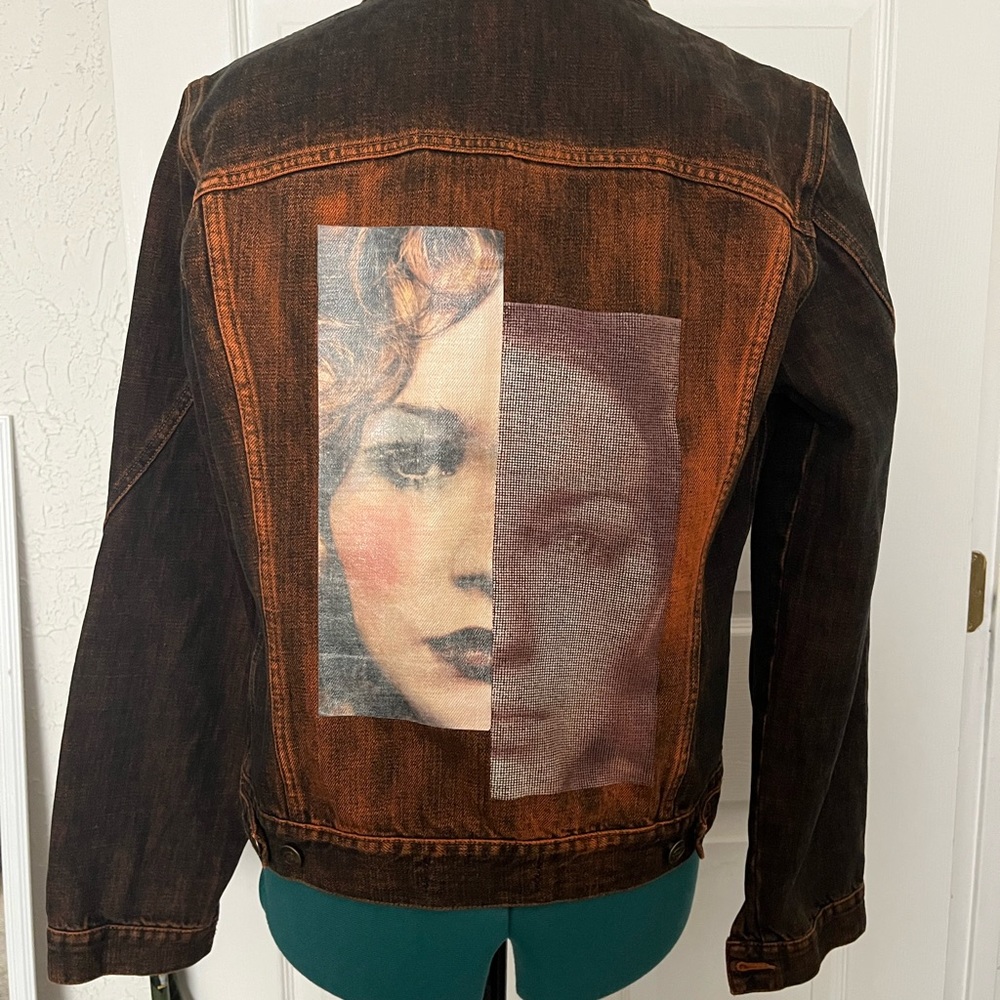 Just Cavalli Washed Denim Jacket